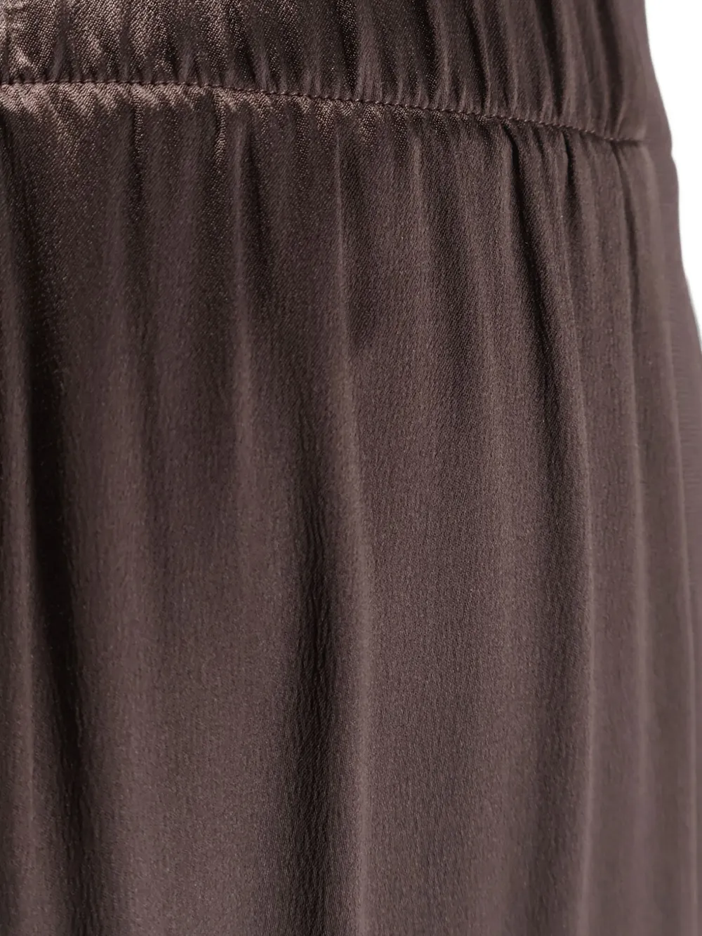 Semicouture Broek met wijde pijpen Bruin