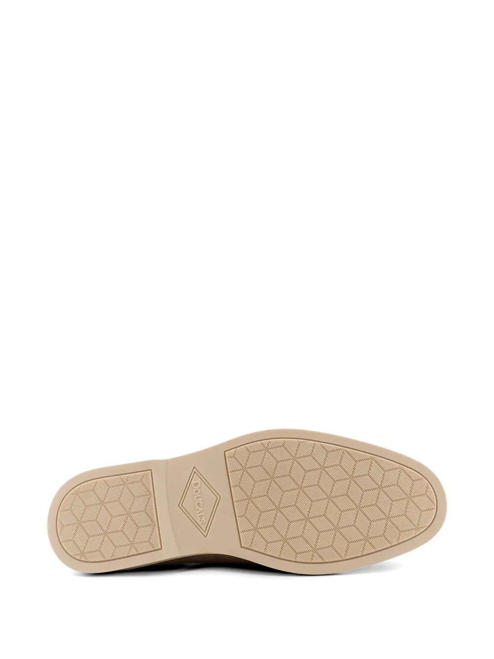 Doucal's Suède loafers met stiksel Bruin