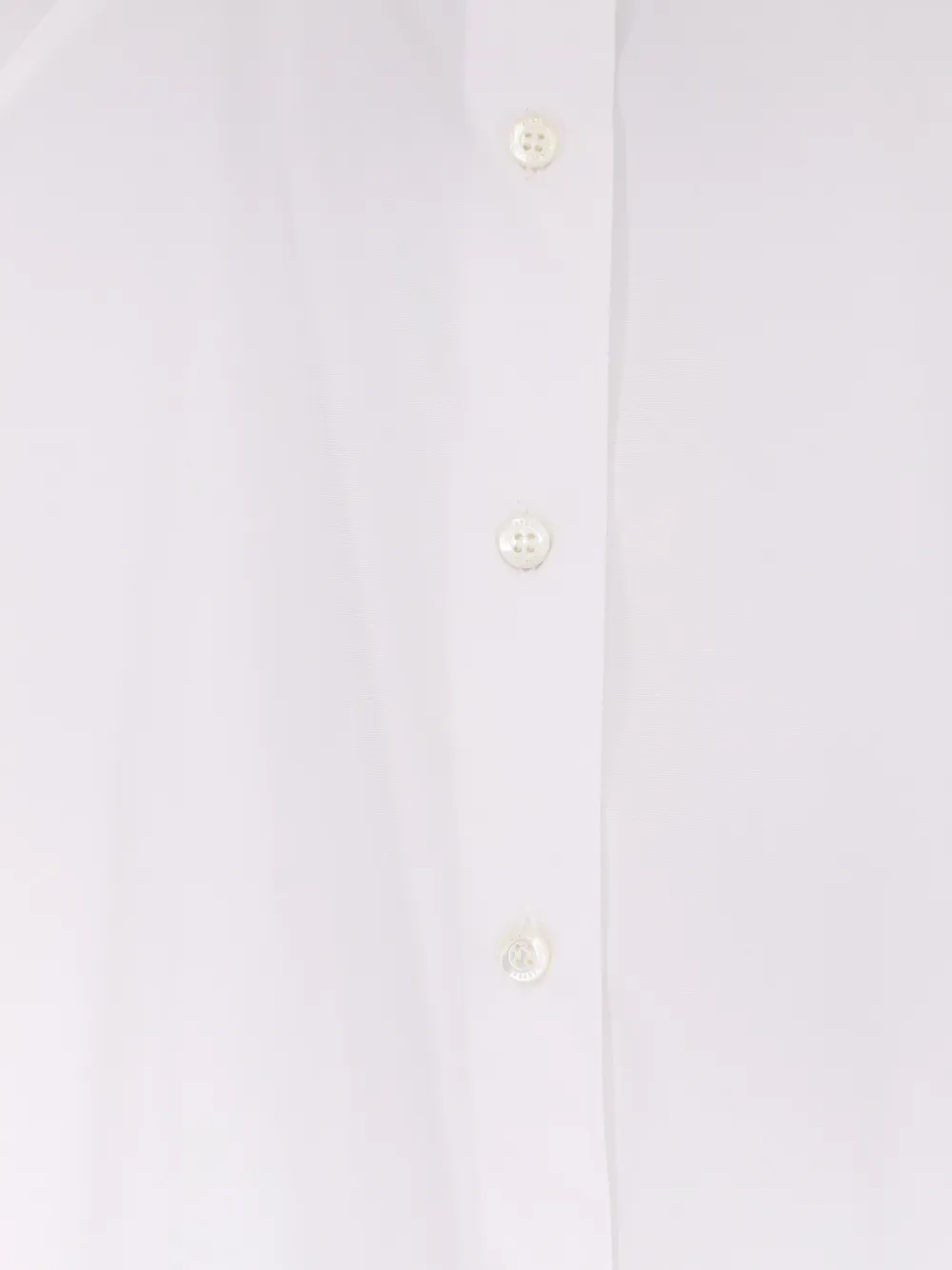  Aspesi Button Cropped Shirt - White 