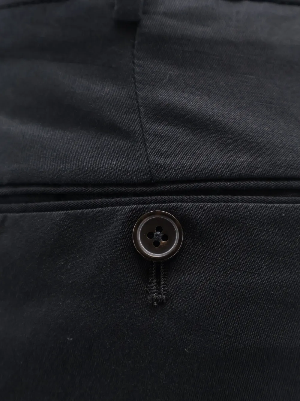  Pt Torino Button Charm Trousers - Black 