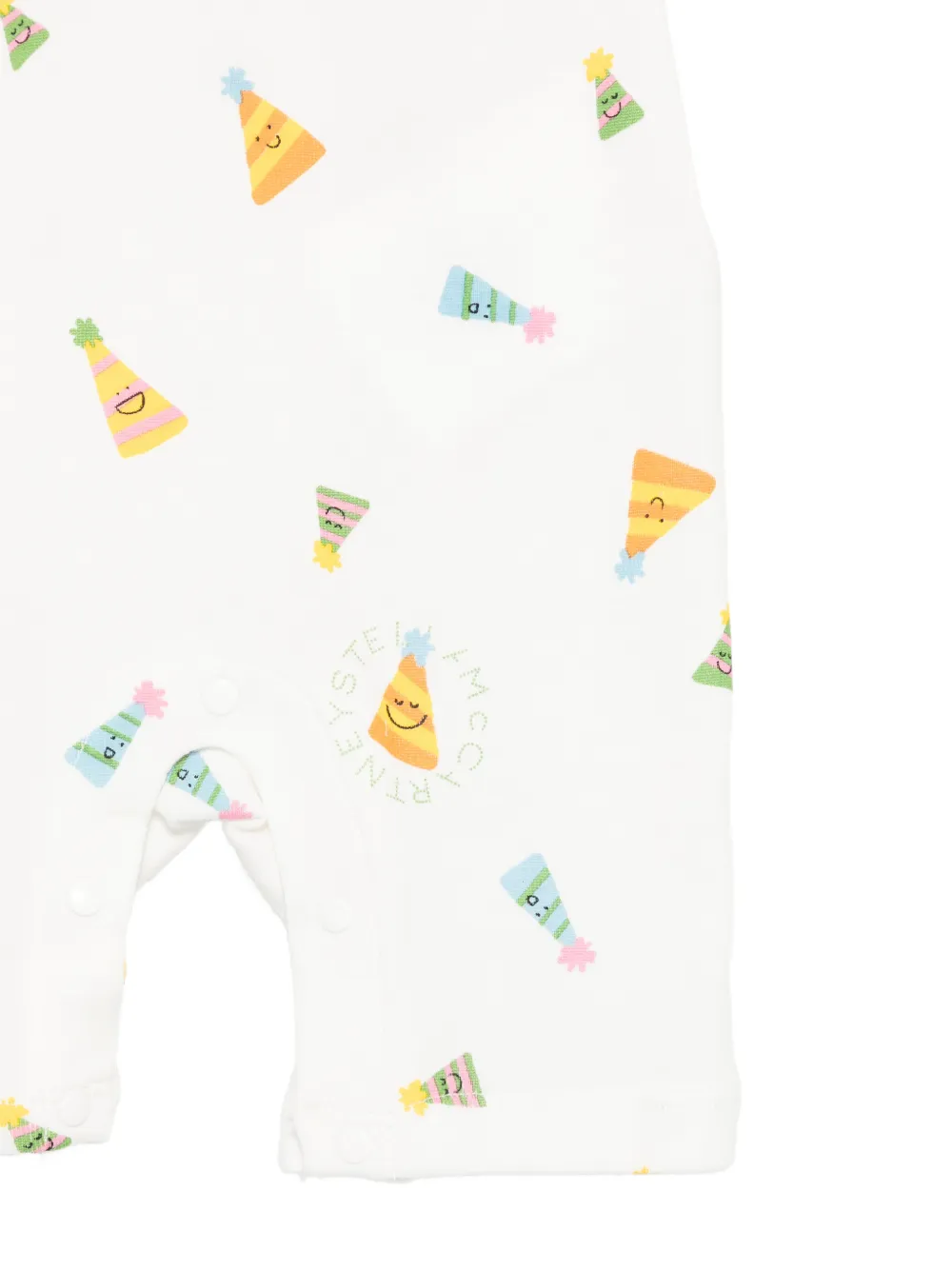  Stella Mccartney Kids Printed Rompers Set - White 