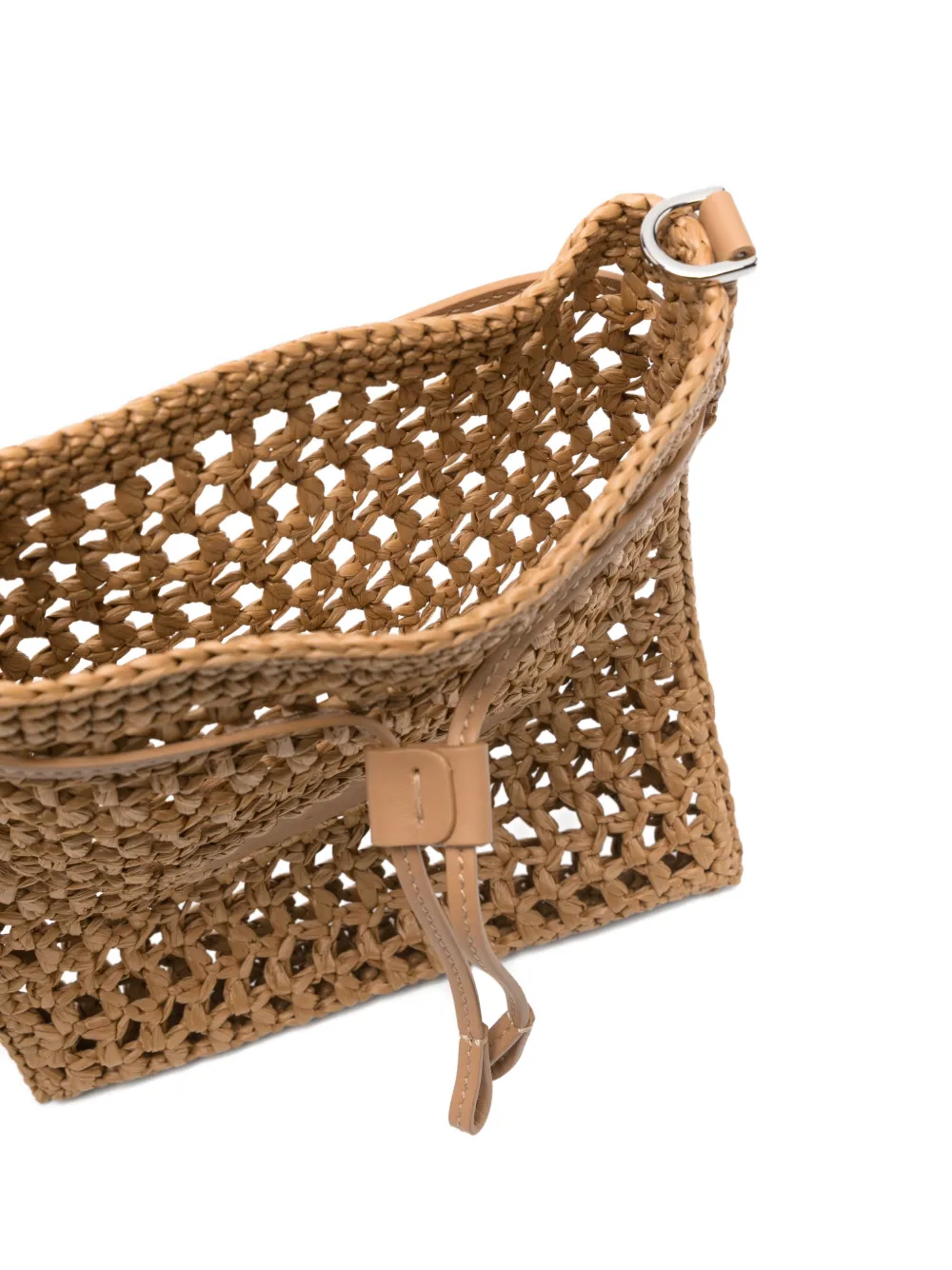 Tod's Schoudertas met trekkoord Beige