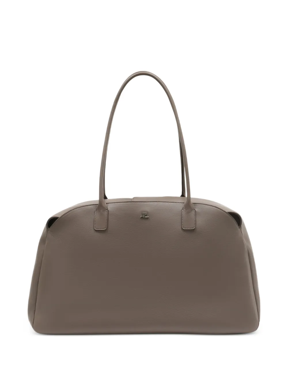 Courrèges maxi Strip shoulder bag - Marrone