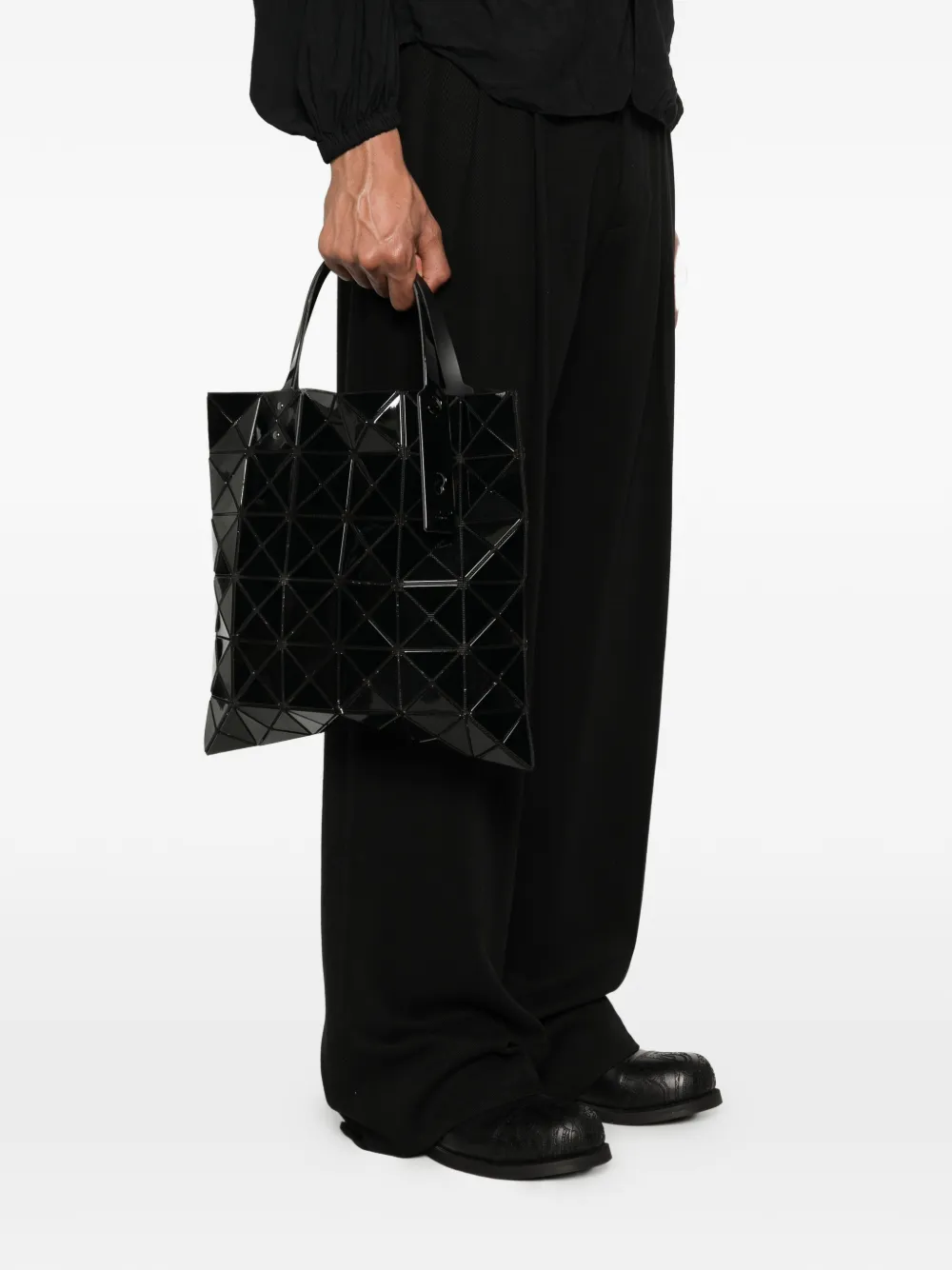 Bao Issey Miyake Lucent geometrische shopper Zwart