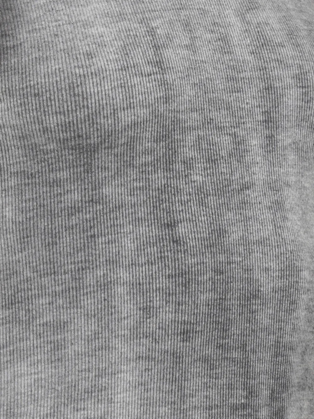 Avant Toi Ribgebreide tanktop Grijs