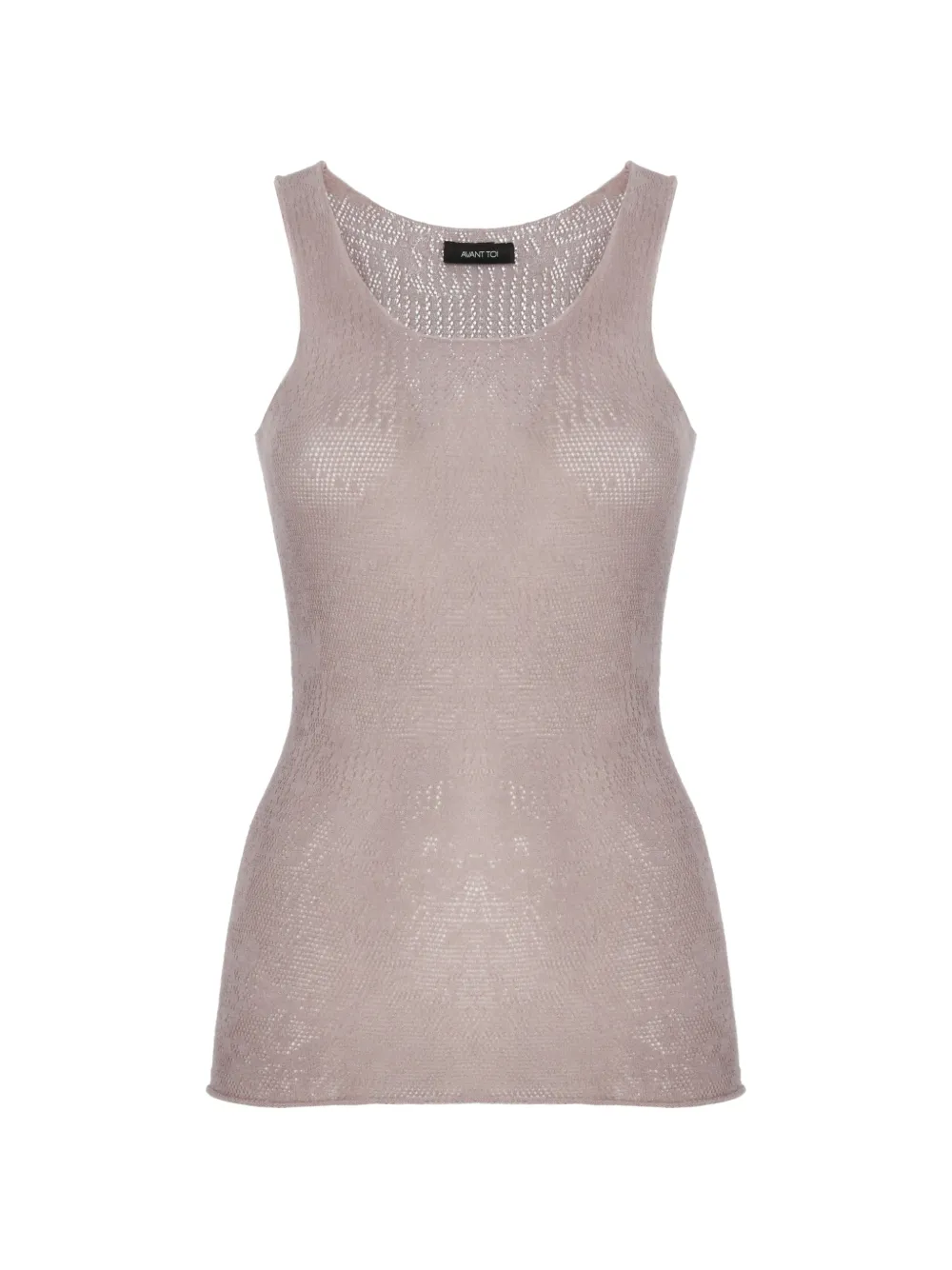 Avant Toi scoop-neck tank top - Rosa