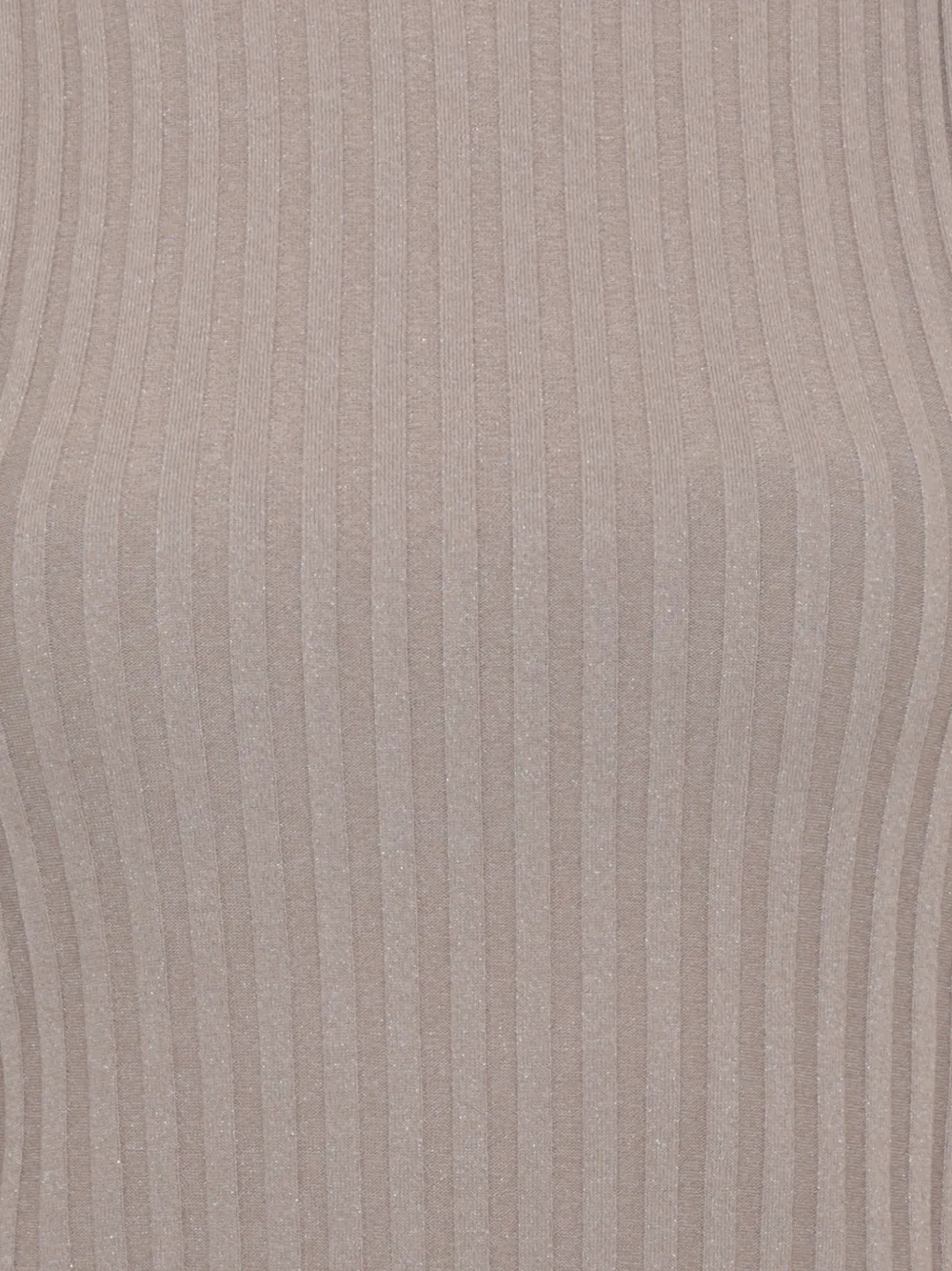Peserico Ribgebreide tanktop Beige