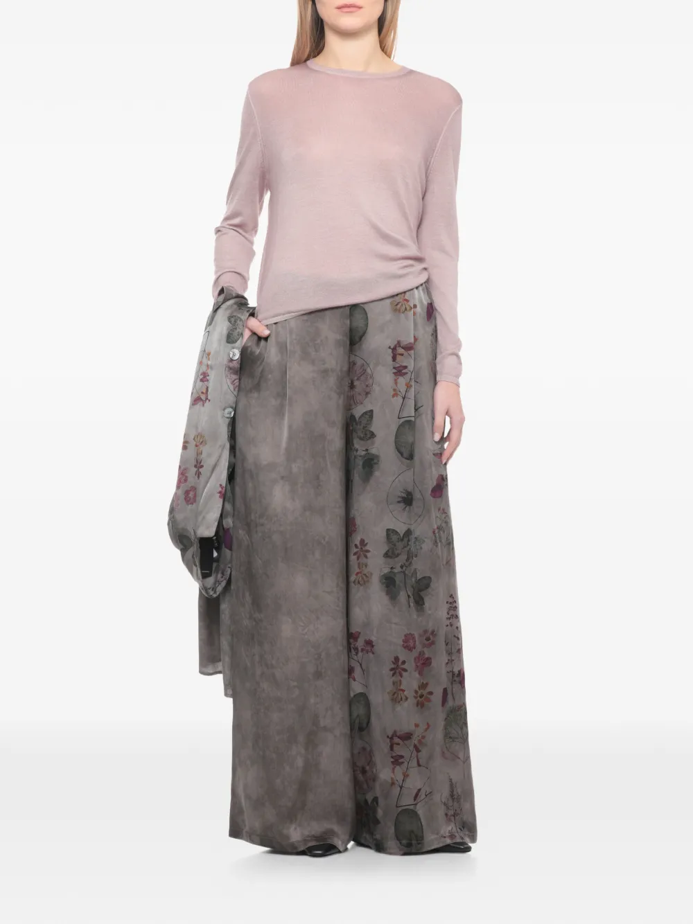  Avant Toi Long-sleeve Sweater - Pink 