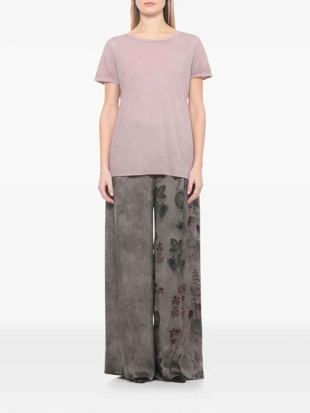  Avant Toi Short-sleeve Cotton T-shirt - Pink 