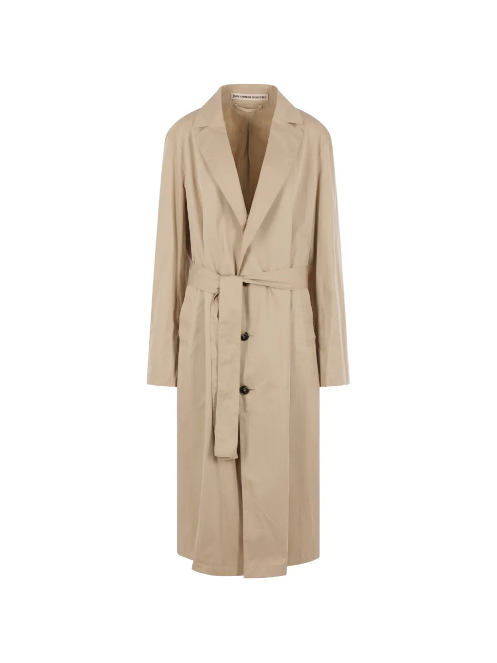Meta Campania Collective Senga belt-fastening coat - Toni neutri