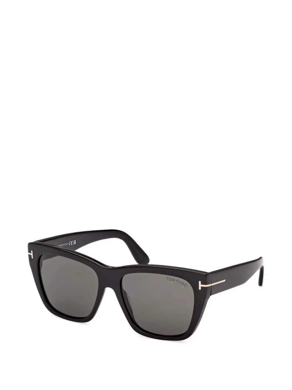 TOM FORD Eyewear Zonnebril met vierkant montuur Zwart