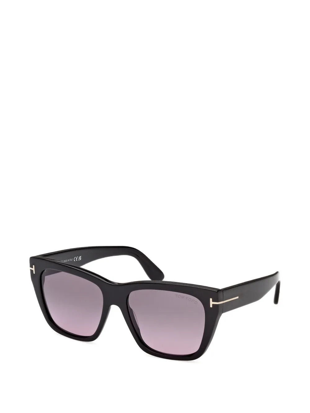  Tom Ford Eyewear Square Frame Sunglasses - Black 
