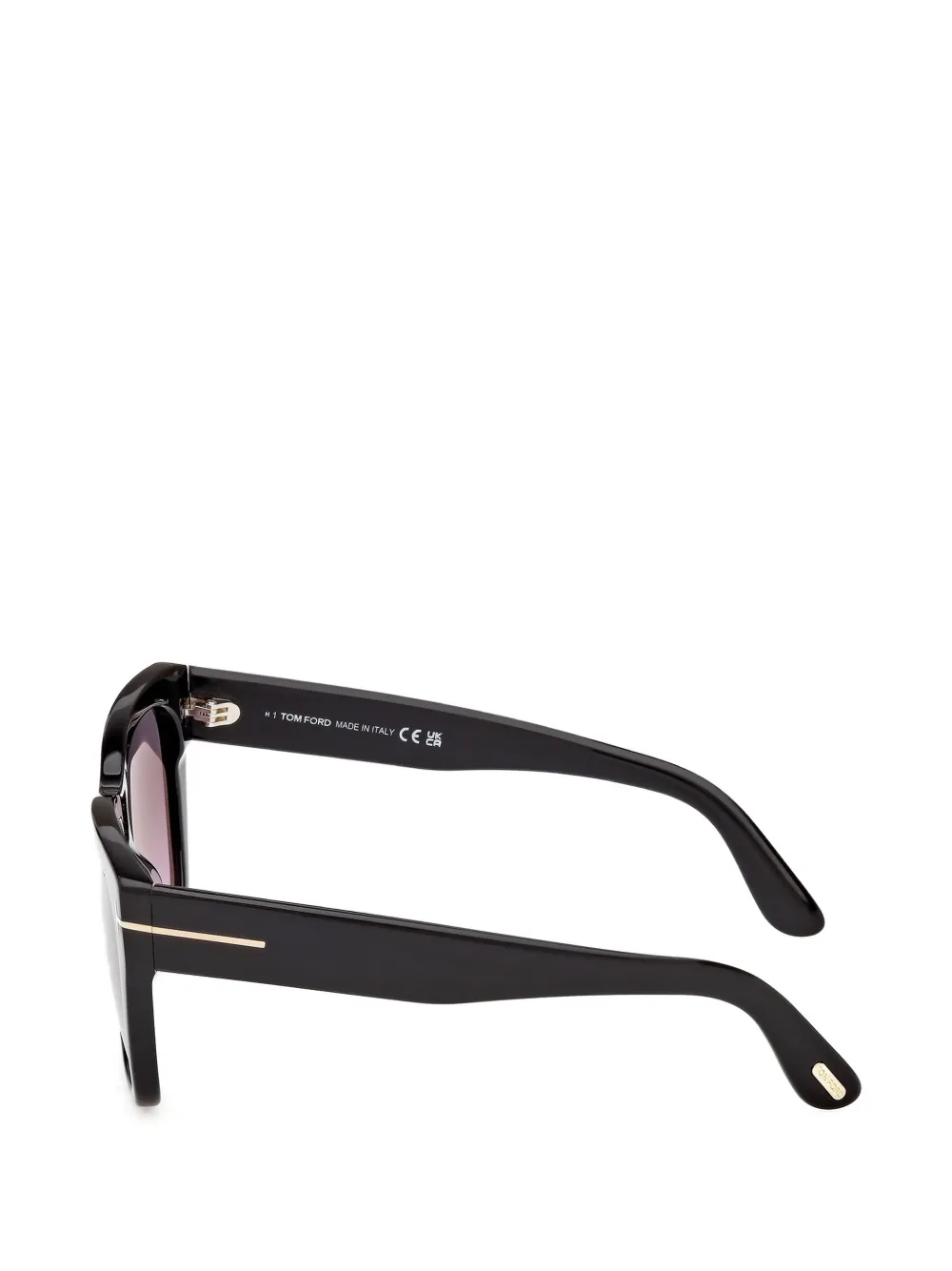  Tom Ford Eyewear Square Frame Sunglasses - Black 