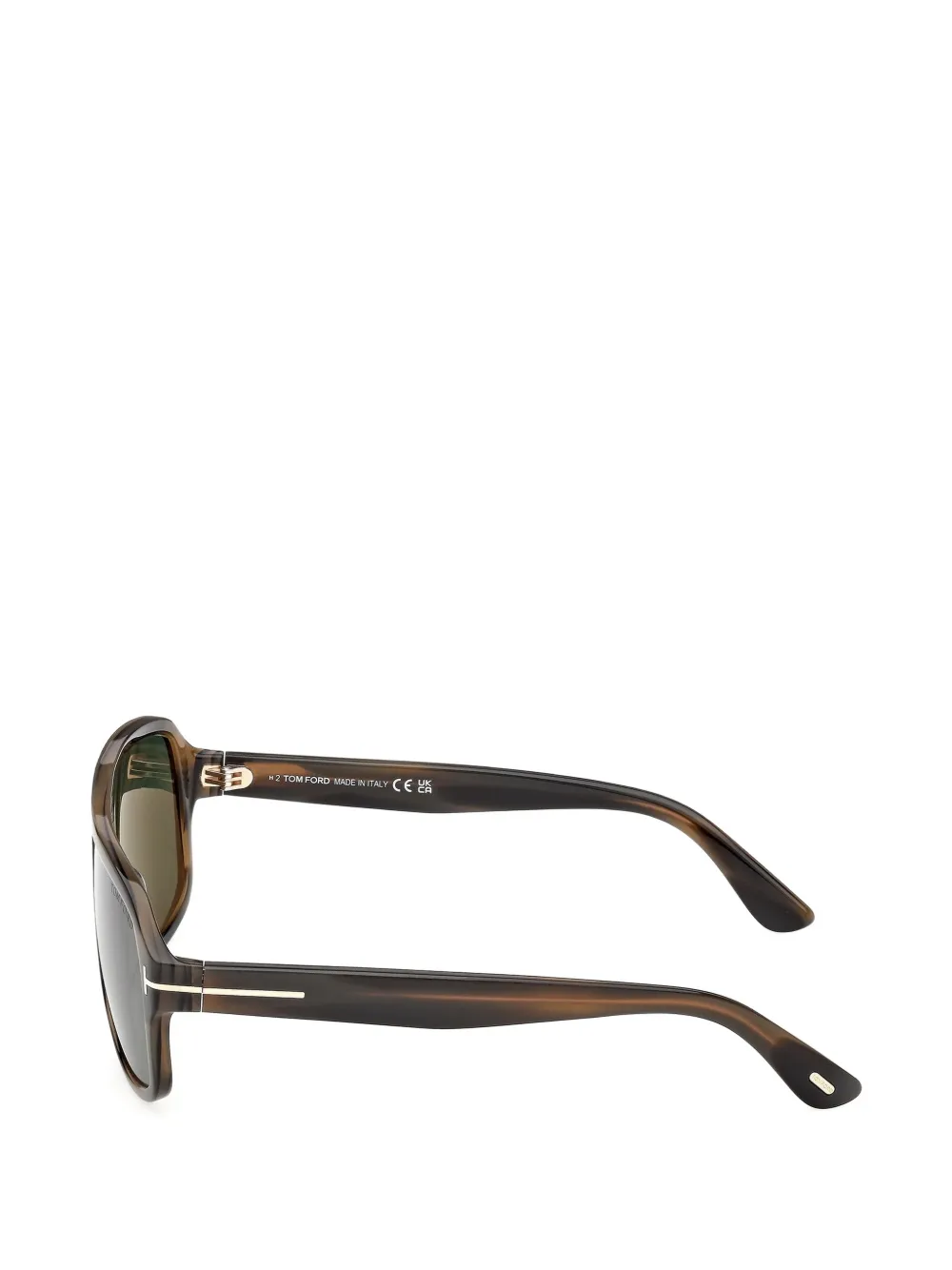  Tom Ford Eyewear Square-frame Sunglasses - Brown 