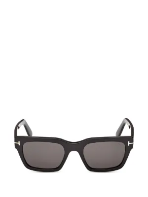 TOM FORD Eyewear ラウンドフレーム サングラス | ブラック | FARFETCH JP