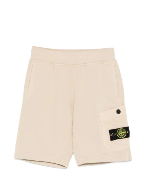 Stone Island Junior shorts med kompasmærke