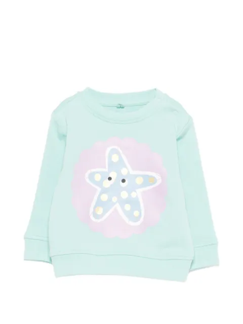 Stella McCartney Kids starfish-print sweatshirt