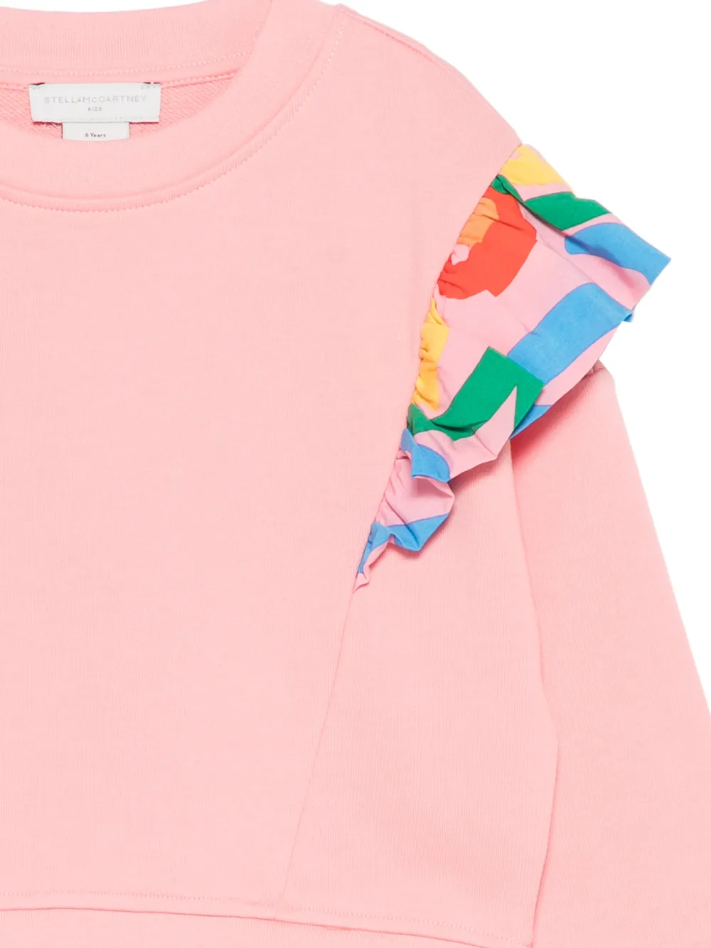  Stella Mccartney Kids Pull à Volants - Rose 