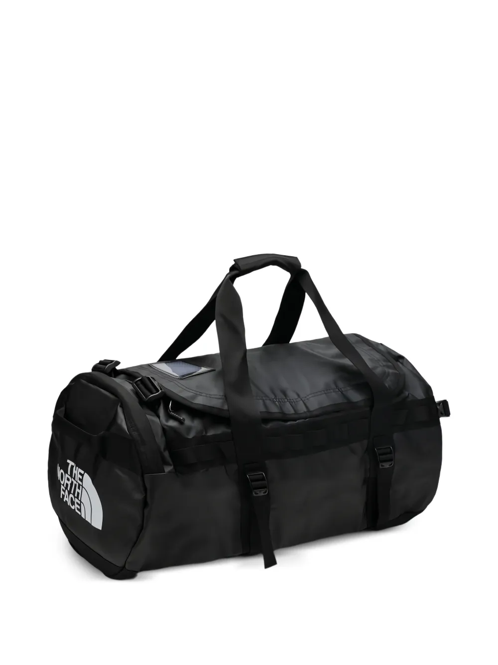 logo-print duffle bag