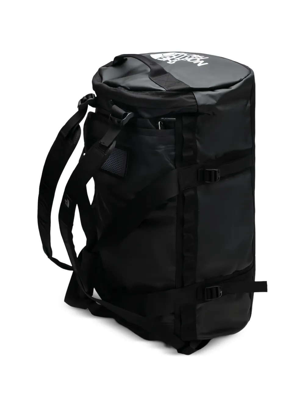 logo-print duffle bag