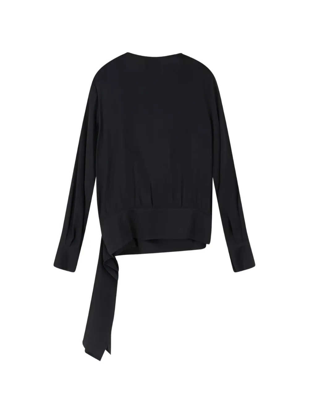 Semicouture Satijnen blouse Zwart