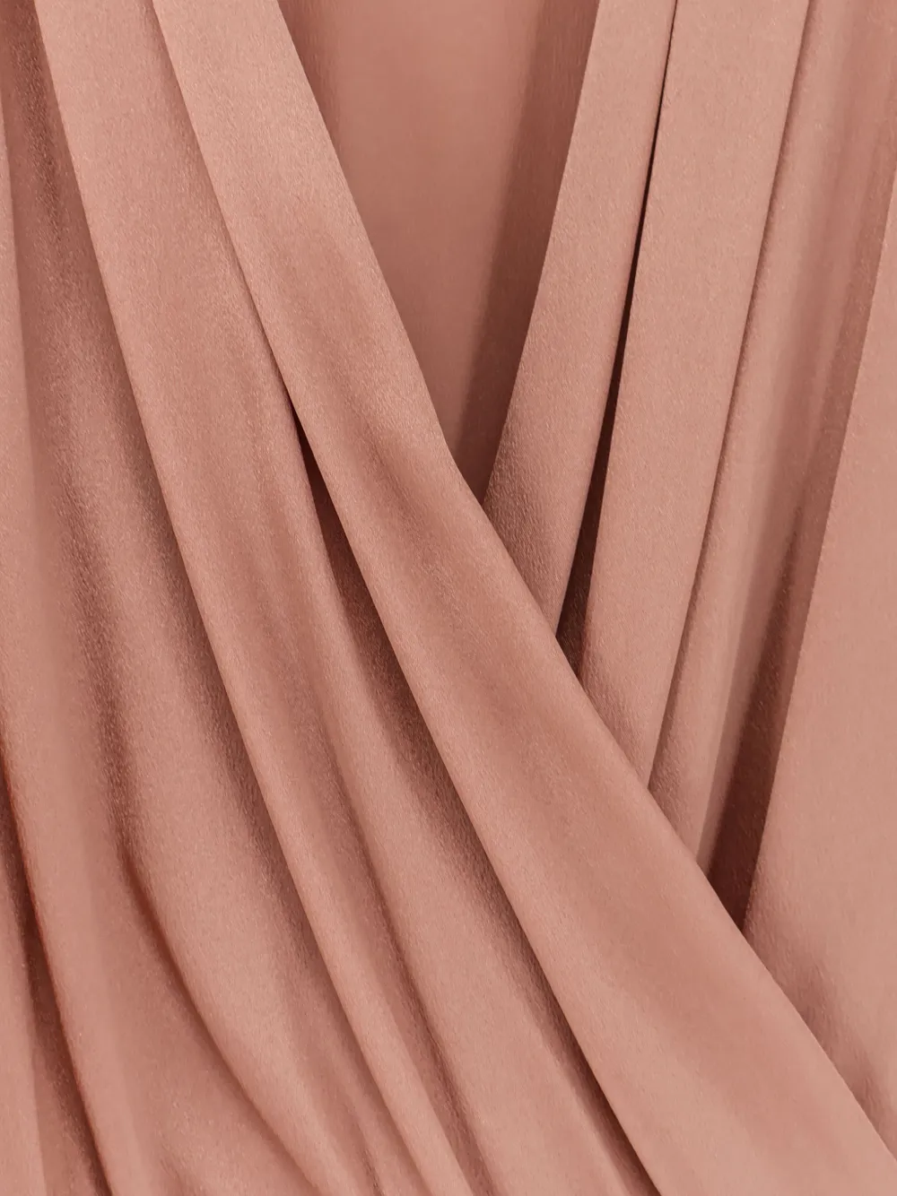  Semicouture V-neck Long-sleeve Blouse - Pink 
