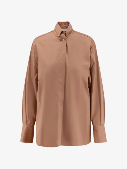 Semicouture button cut-out shirt