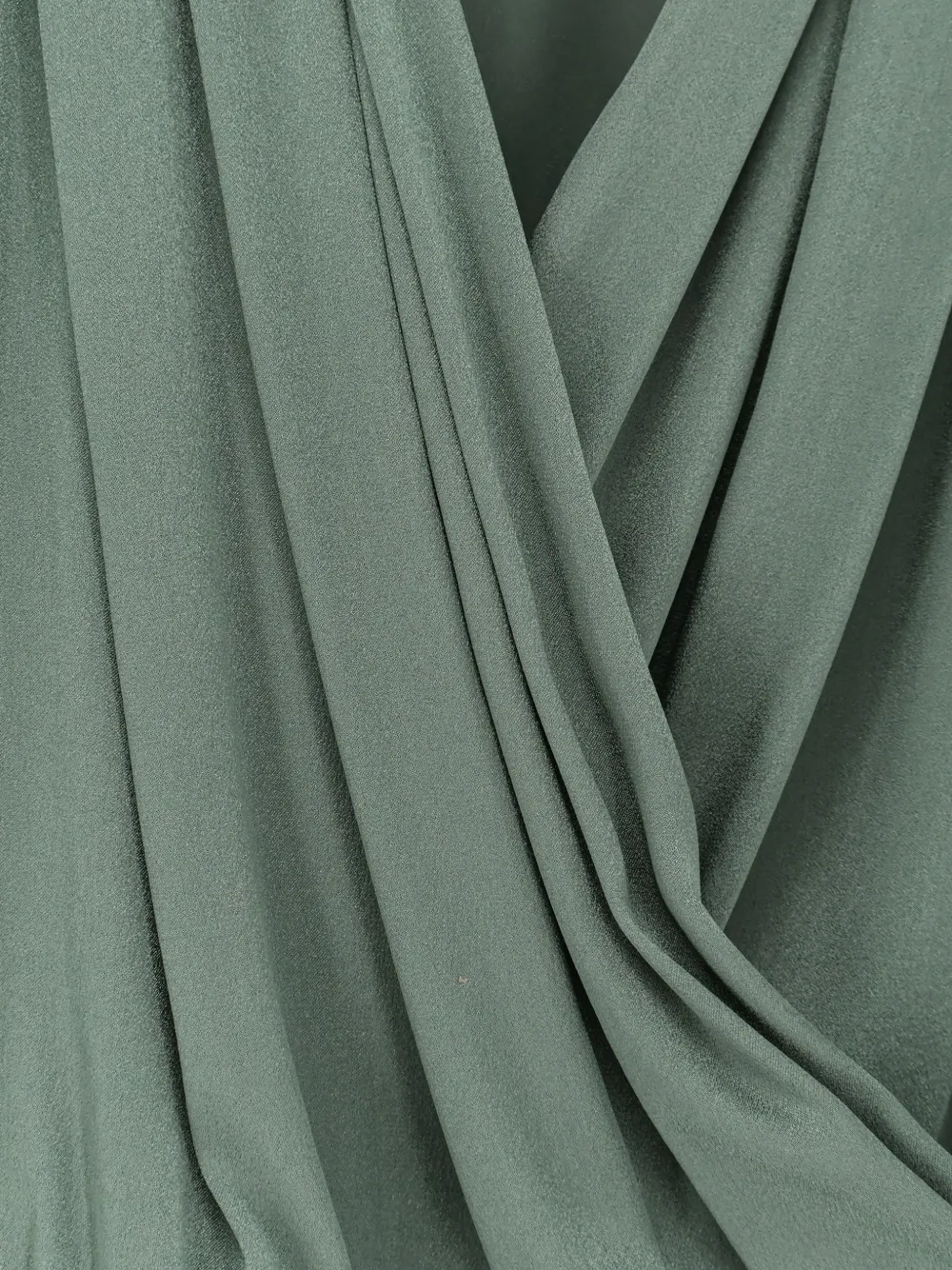  Semicouture V-neck Wrap Blouse - Green 