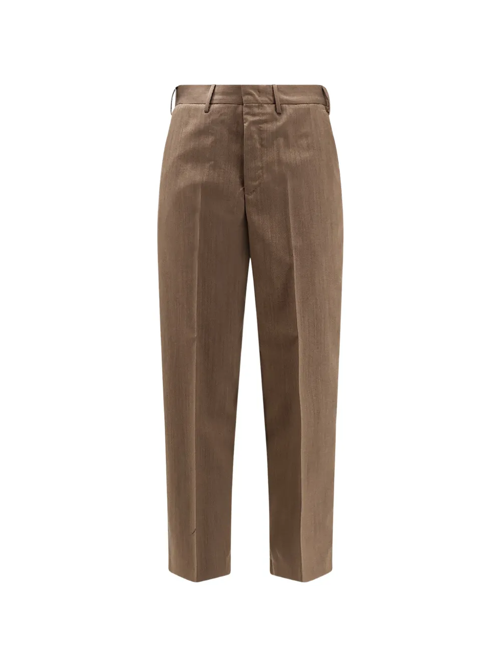 PT Torino buttoned trousers - Marrone