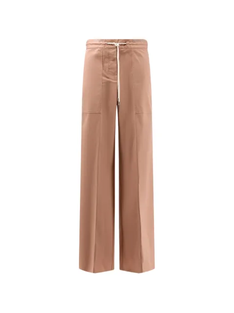 Semicouture drawstring patch pocket trousers