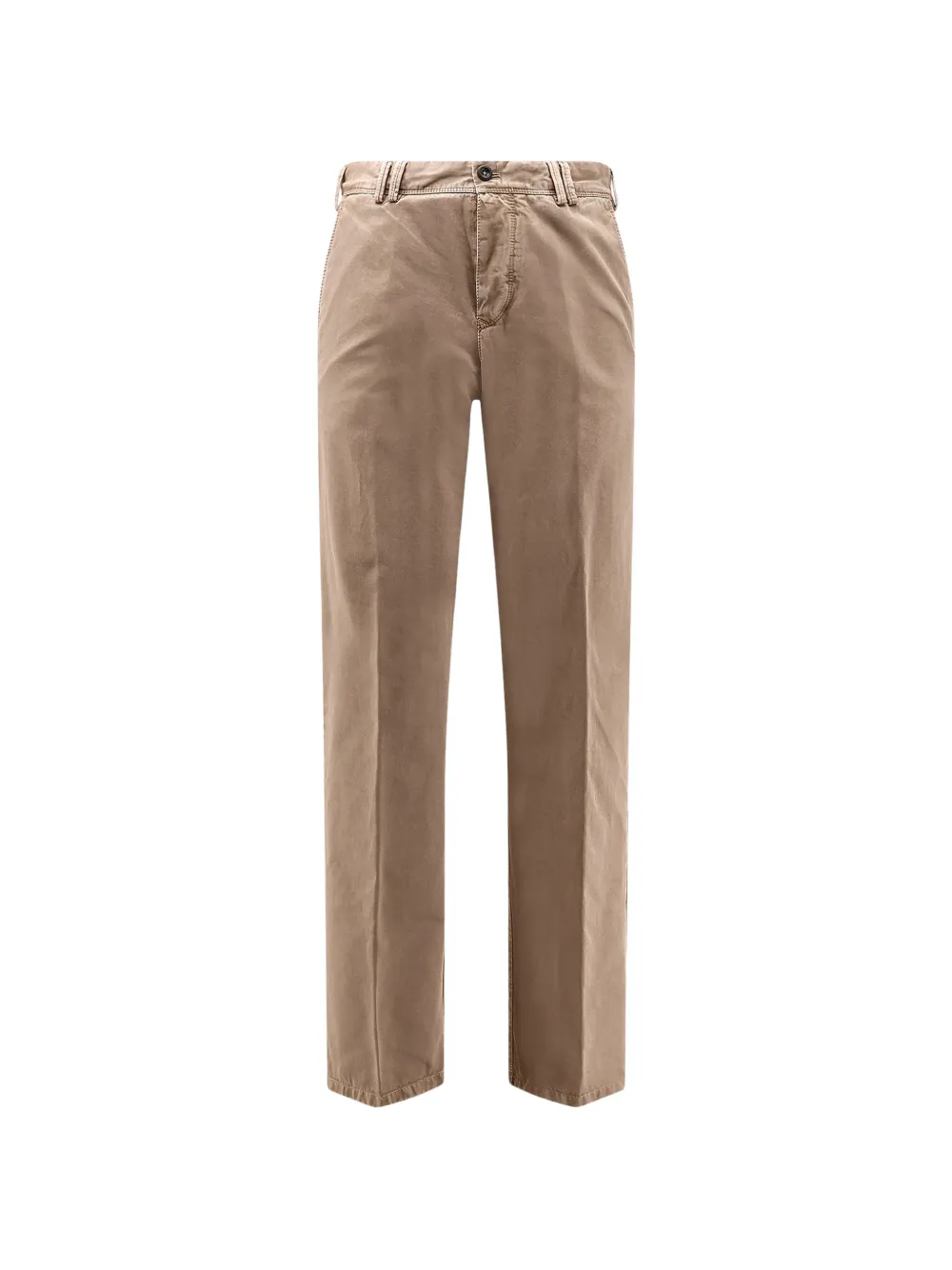 PT Torino Michael Deluxe button cotton trousers - Toni neutri