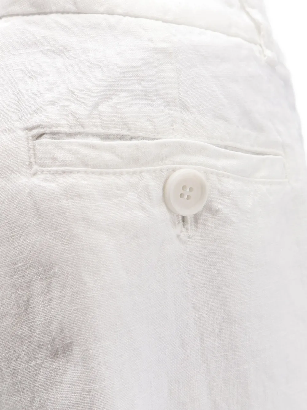 ASPESI Broek met wijde pijpen Wit