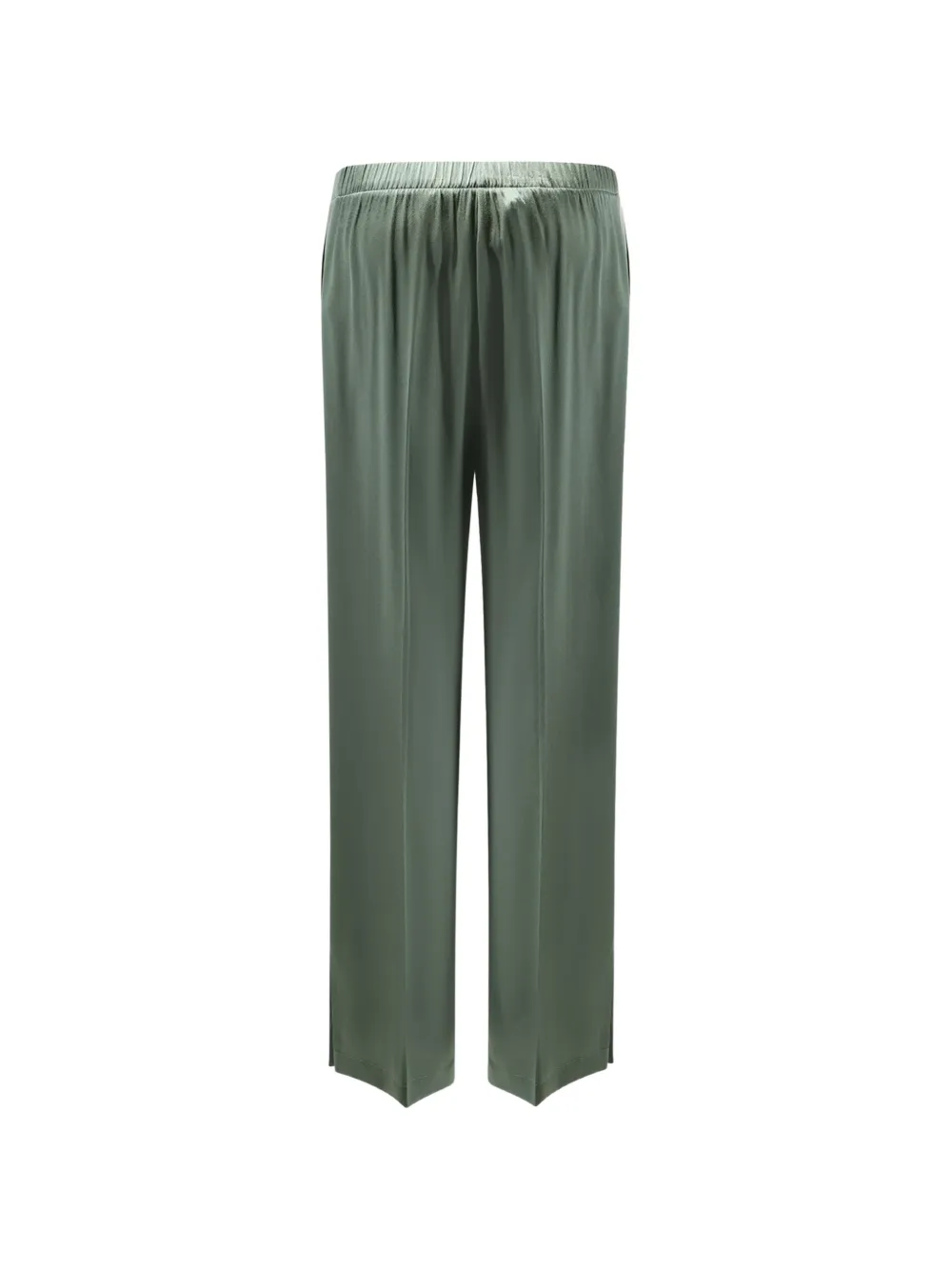  Semicouture Elasticated Wide Trousers - Green 