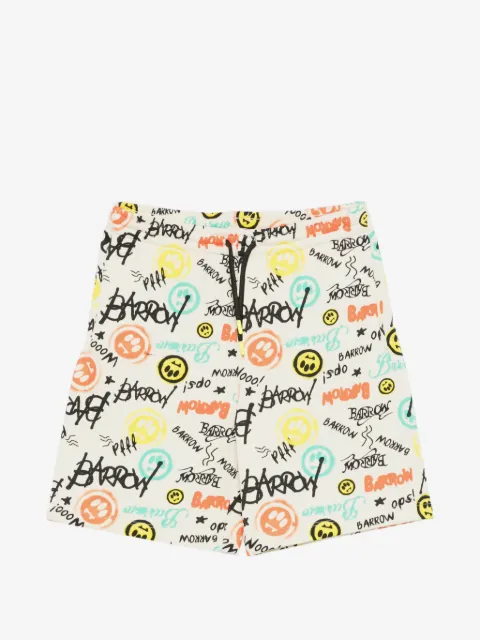 Barrow kids bermudas con estampado gráfico