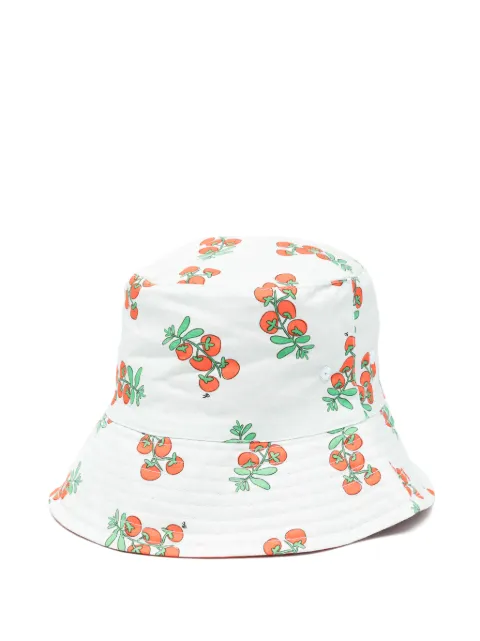 Bobo Choses Juicy Tomatoes printed reversible bucket hat