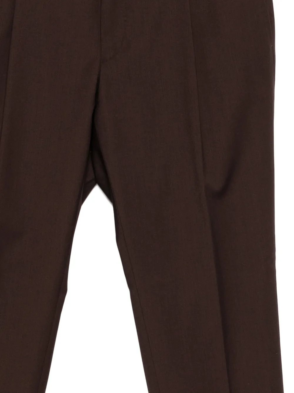 Caruso Pleated Trousers - Brown 