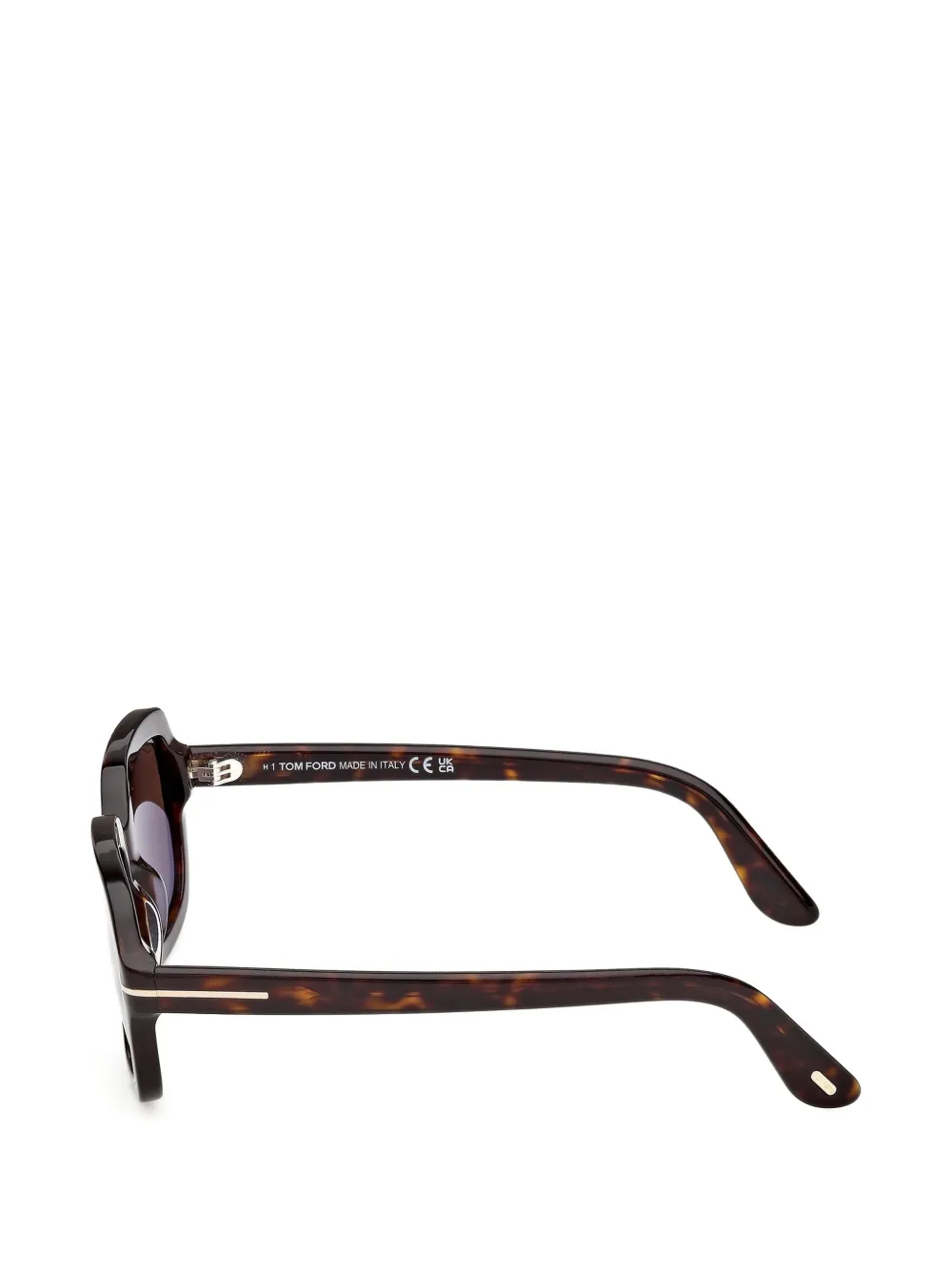  Tom Ford Eyewear Square-frame Sunglasses - Brown 