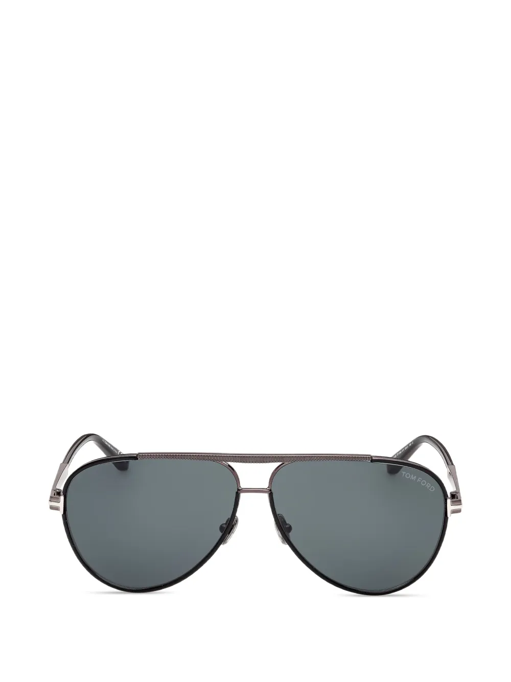 TOM FORD Eyewear pilot metal sunglasses - Grigio