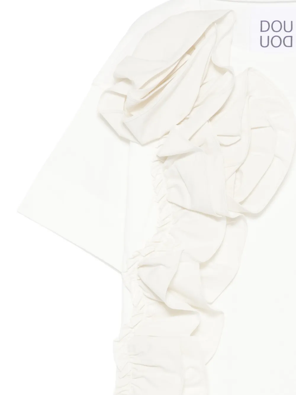  Douuod Kids Ruffled T-shirt - White 