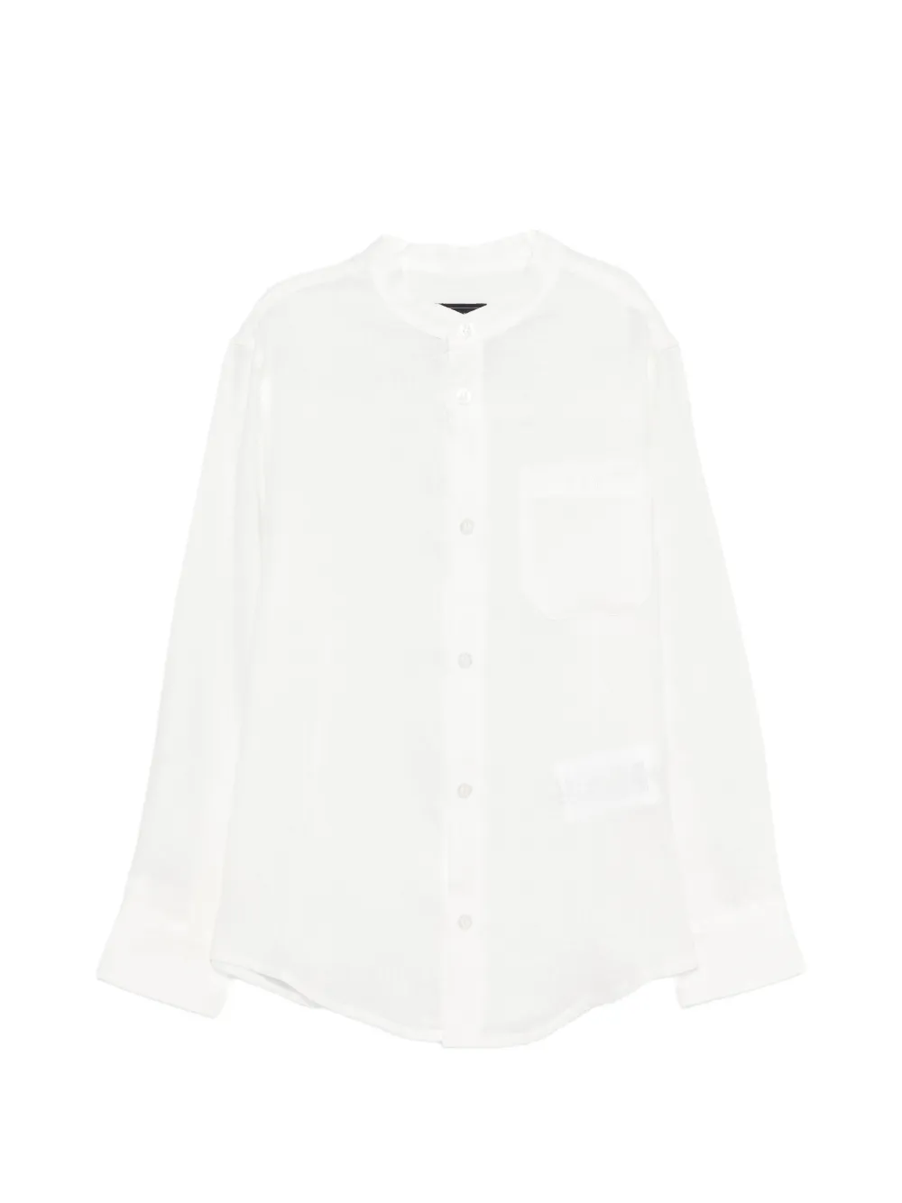 Fay Kids chest-pocket shirt - Bianco