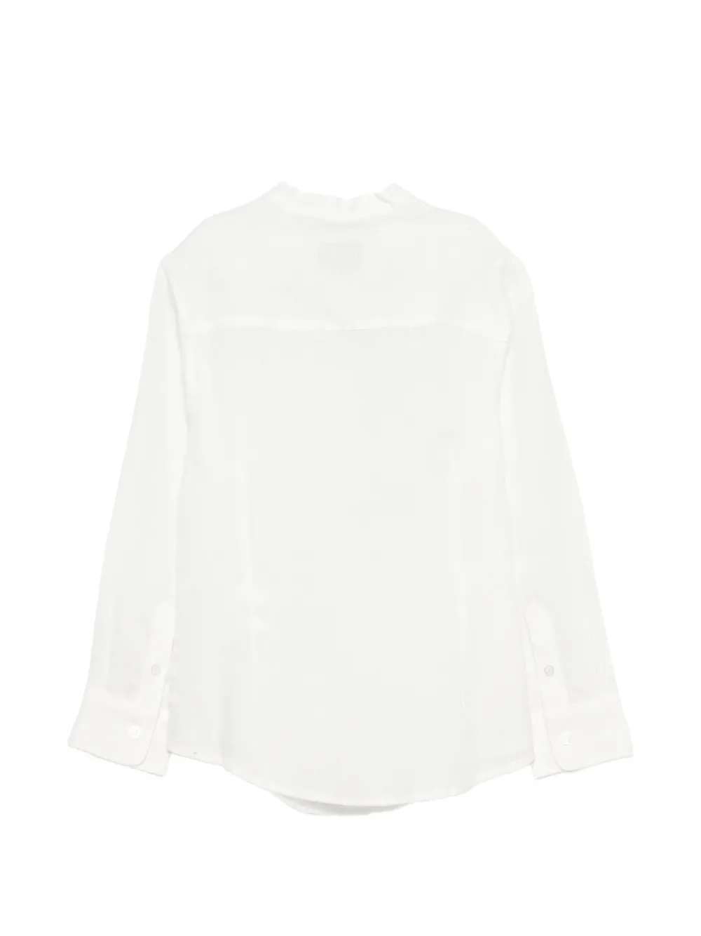 Fay Kids T-shirt met borstzak Wit