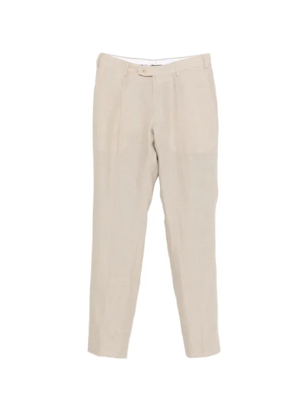 Brioni Straight Trousers in Neutrals