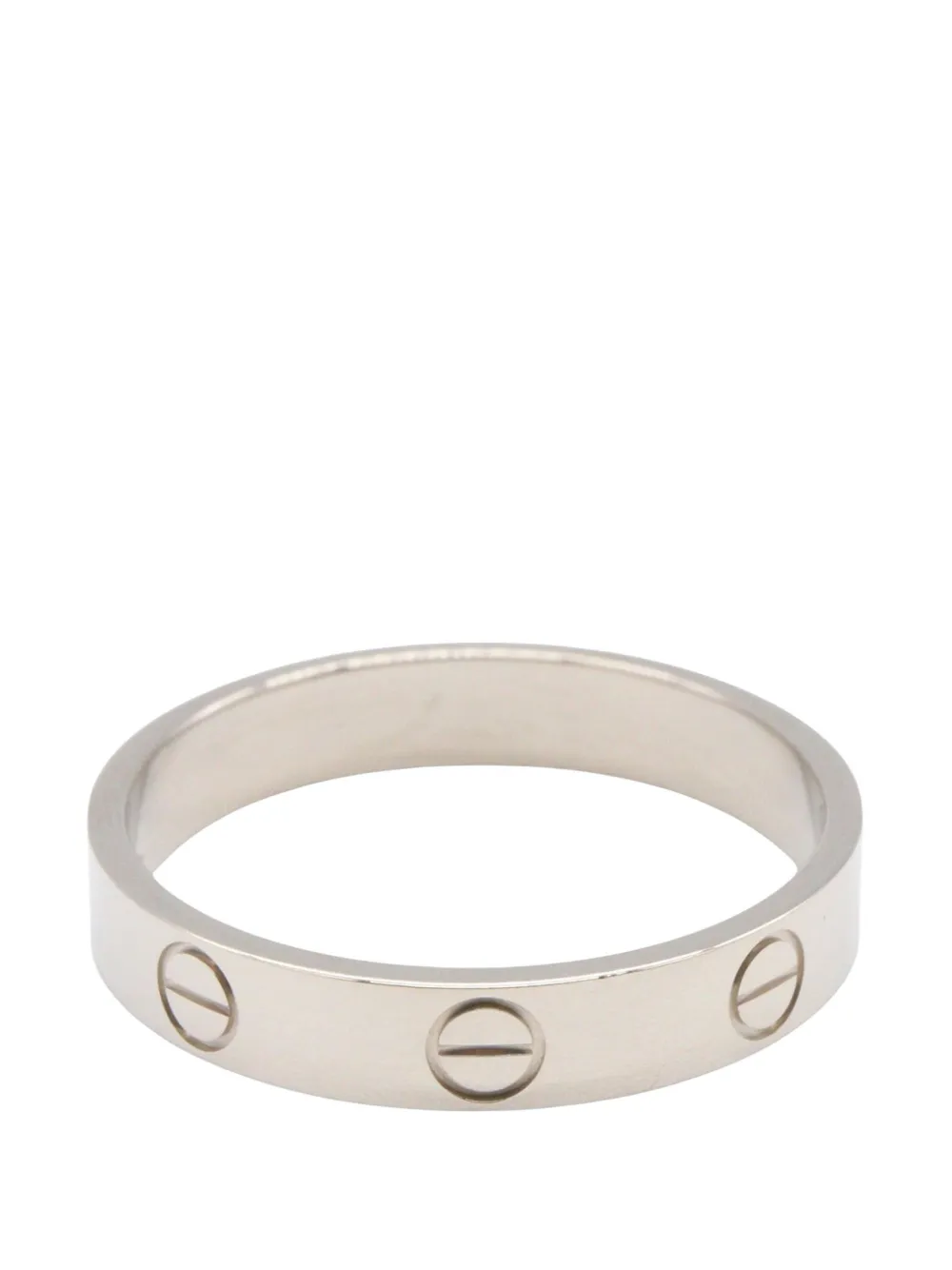 Cartier 2010-2025 18K White Gold Small Love ring - Argento