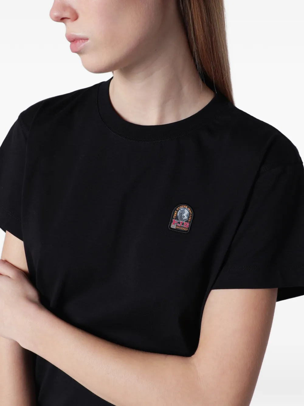 Parajumpers Katoenen T-shirt Zwart