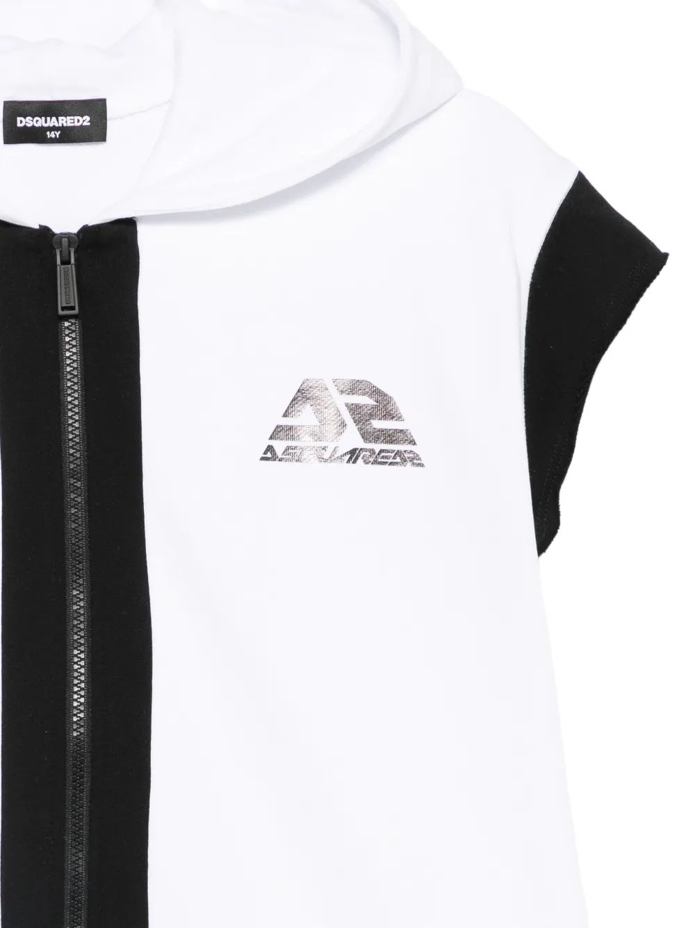 DSQUARED2 KIDS Hoodie met rits Wit
