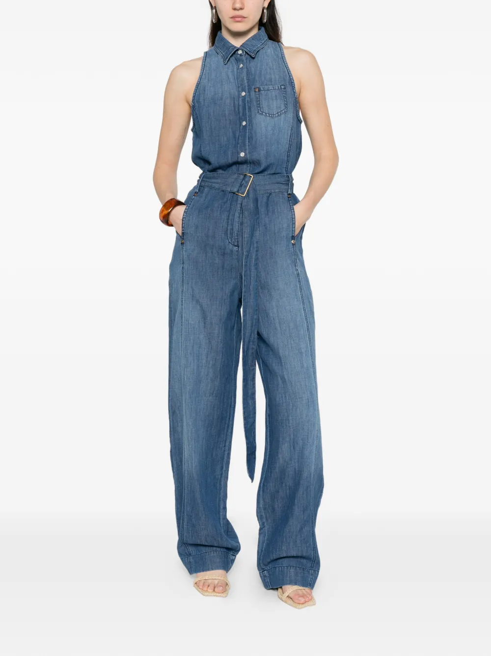 Belted Jumpsuit