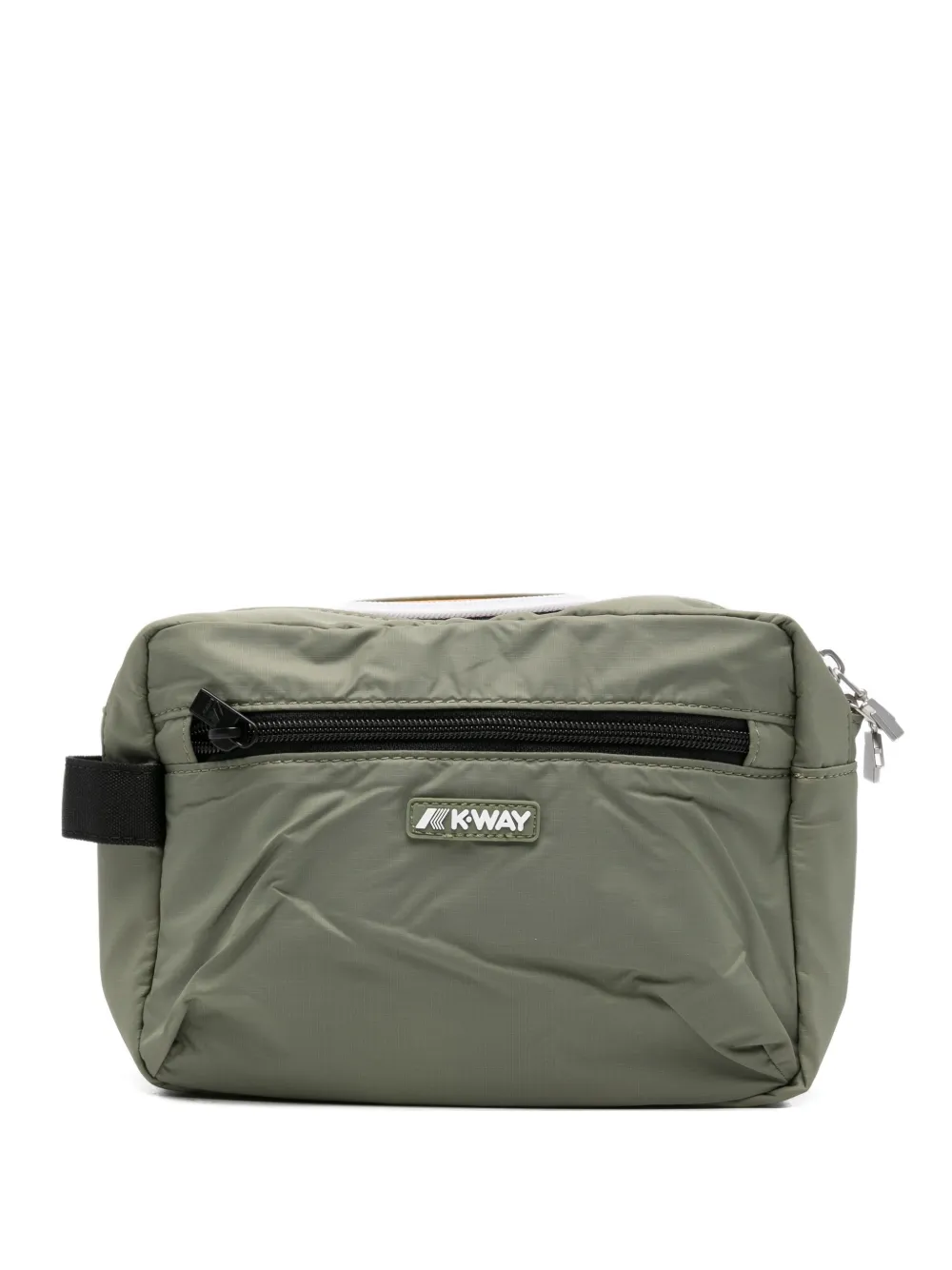 K-Way Demu Clutch mit Reißverschluss - Grün