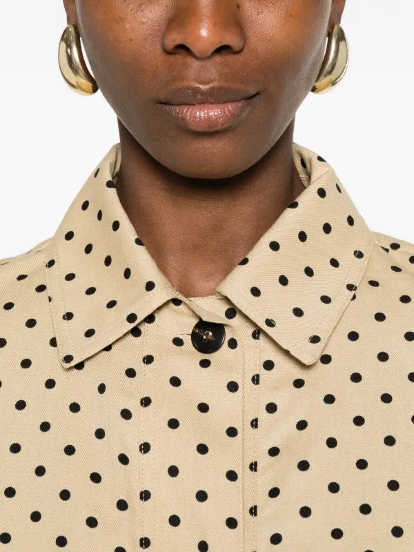 Max Mara ポルカドット ジャケット | ニュートラル | FARFETCH JP
