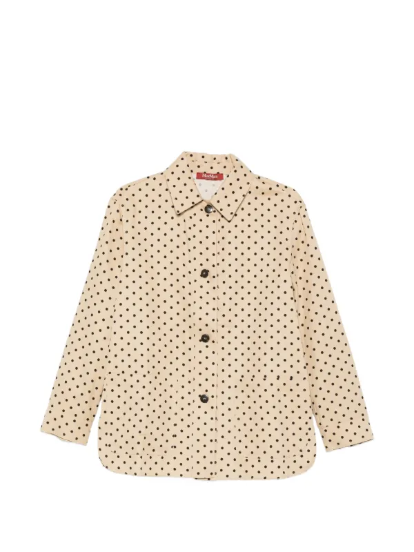 Max Mara ポルカドット ジャケット | ニュートラル | FARFETCH JP