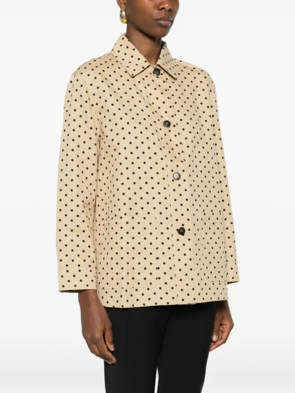 Max Mara ポルカドット ジャケット | ニュートラル | FARFETCH JP